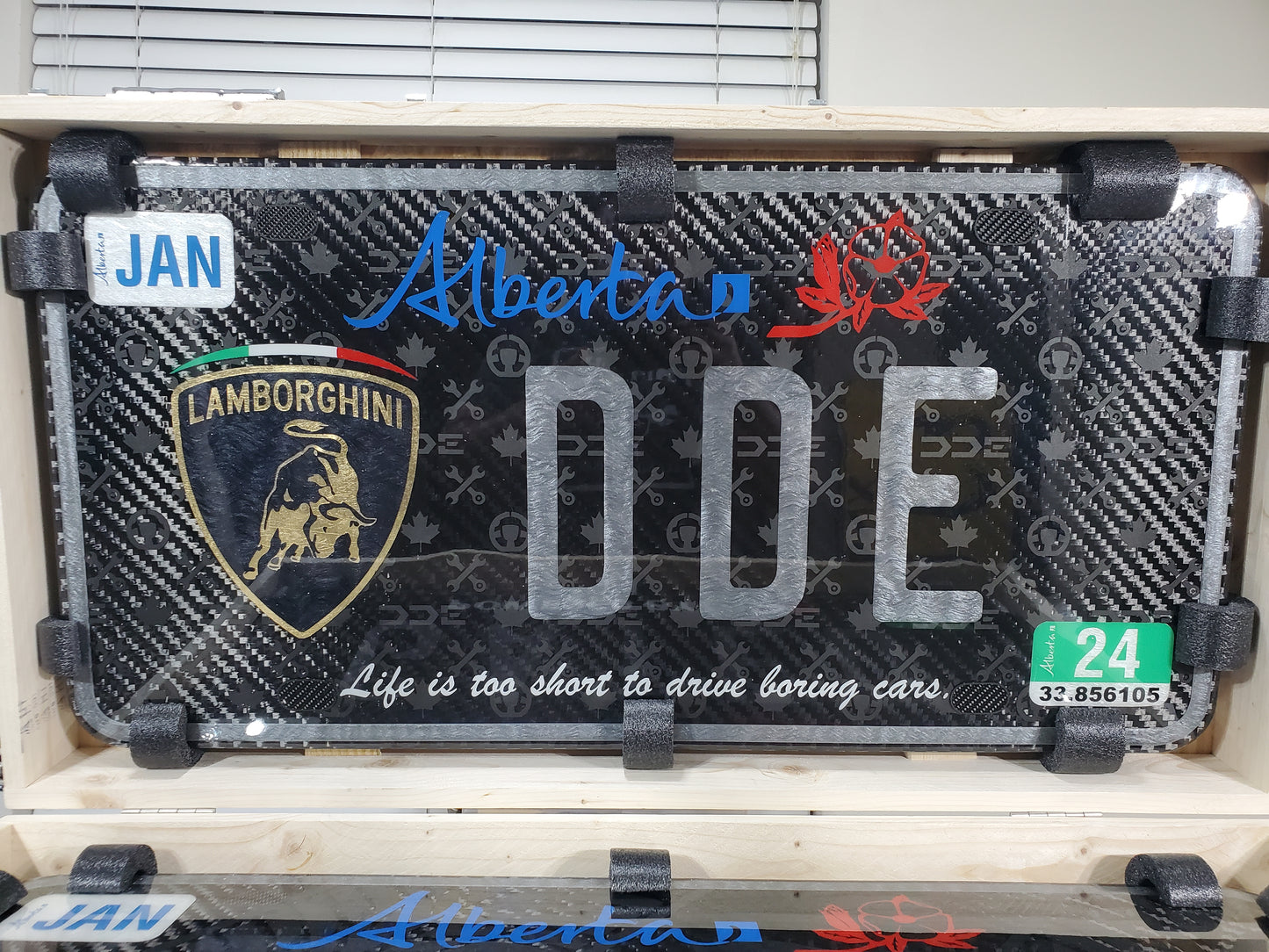 Custom Licence Plate Art Pieces