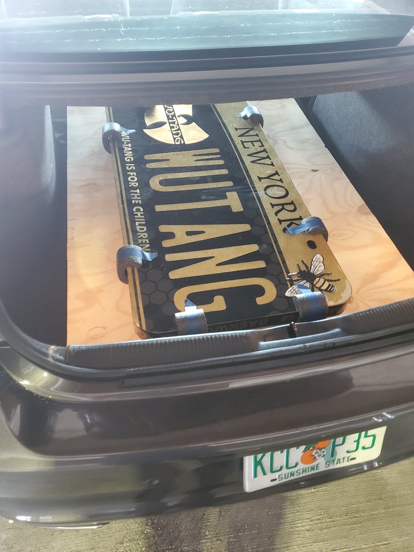 Custom Licence Plate Art Pieces