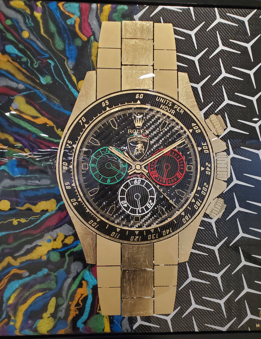 Lamborghini Inspired Rolex Daytona