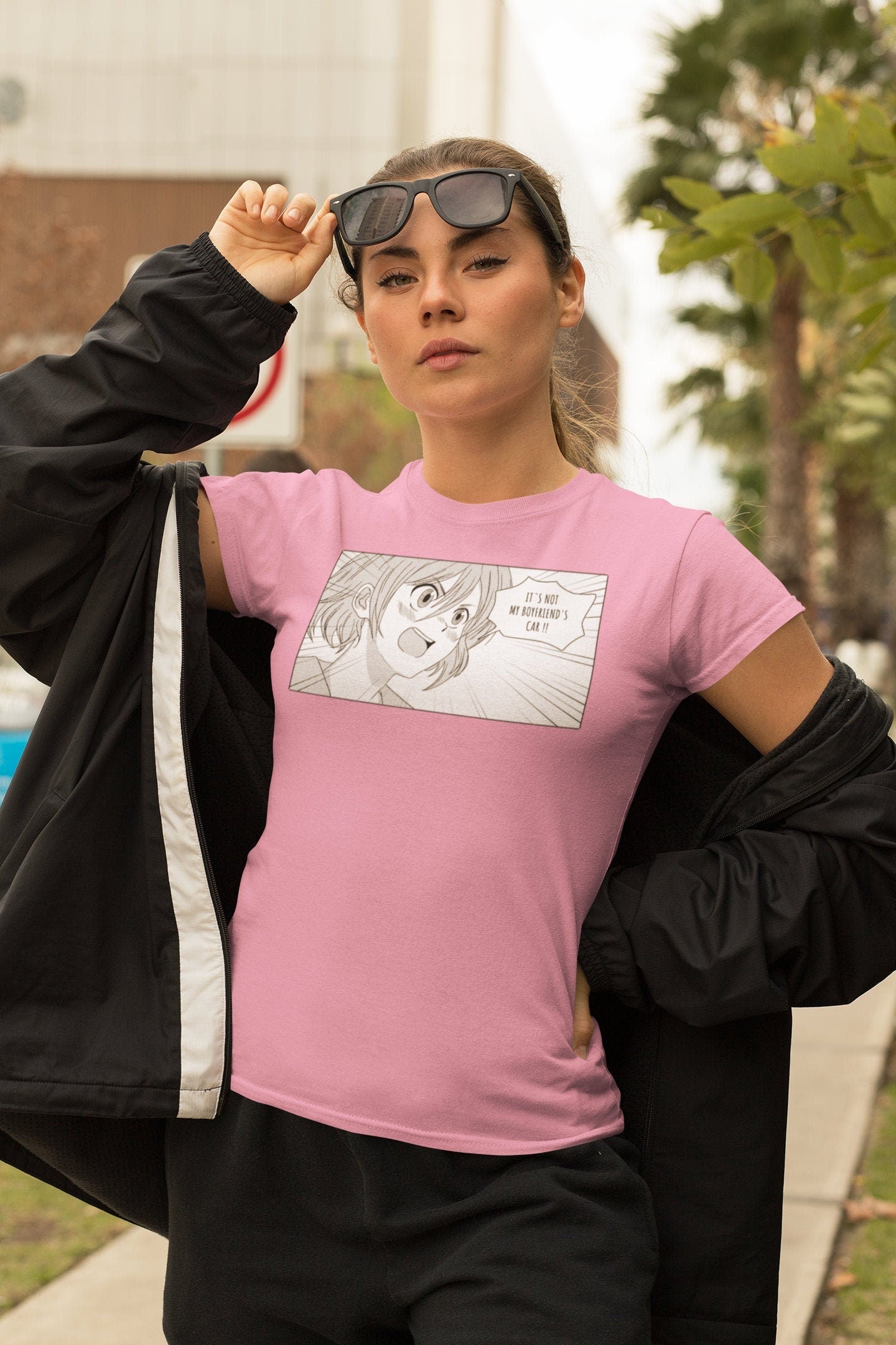Not My Boyfriends Car -Unisex Jersey Short Sleeve Tee