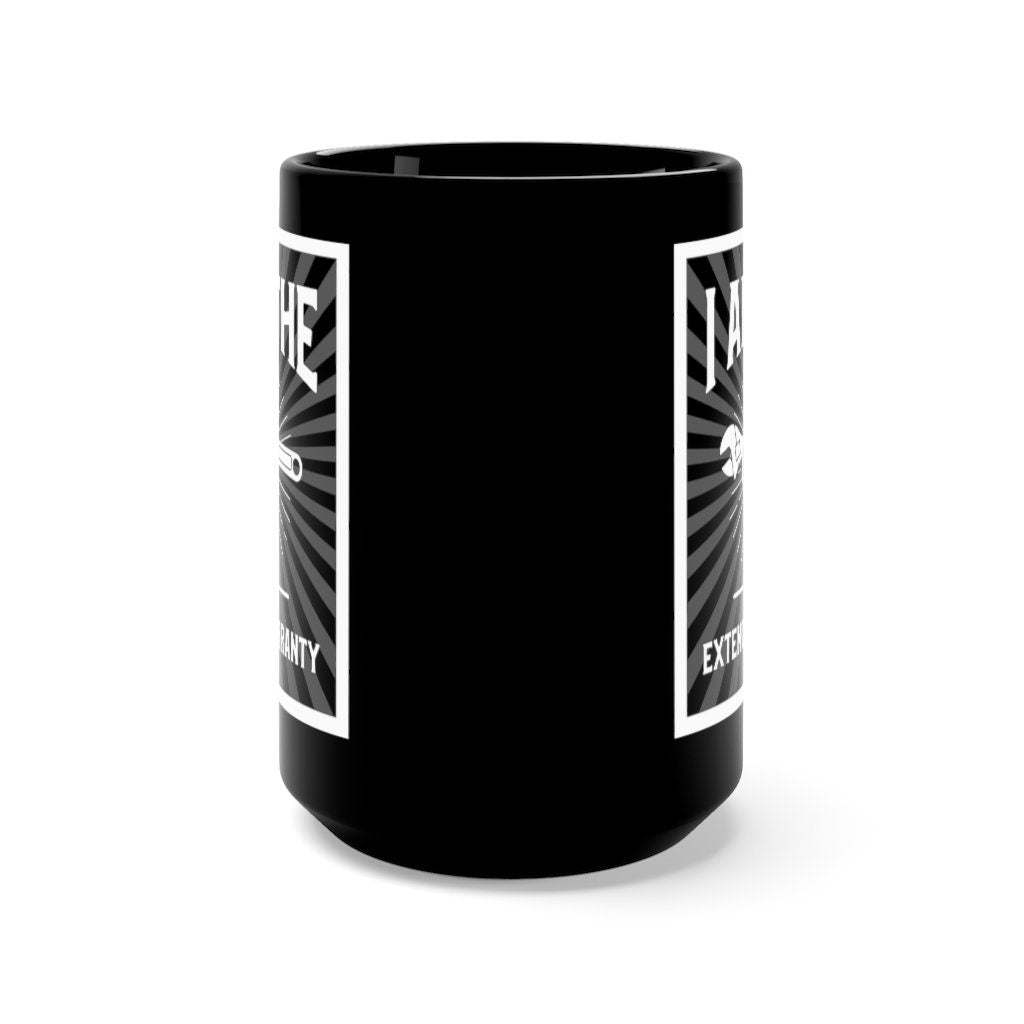 I Am The Extended Warranty Black Mug 15oz.