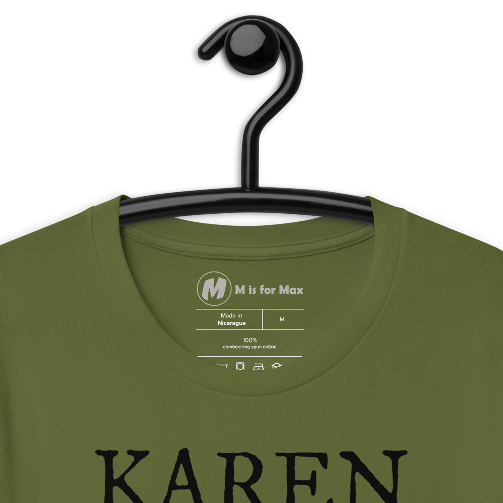 Karen Short-Sleeve Unisex T-Shirt