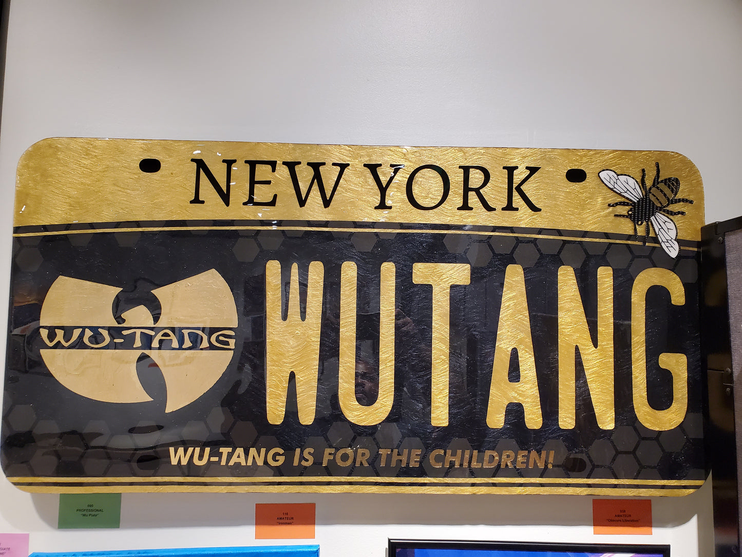 Custom Licence Plate Art Pieces