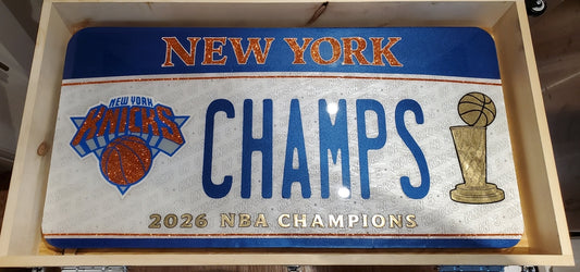 Custom Licence Plate Art Pieces