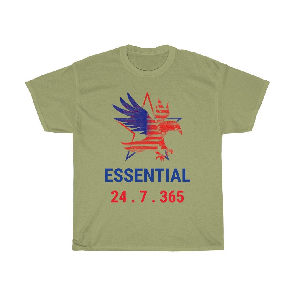 Essential 24.7.356 (Eagle) - Unisex Heavy Cotton Tee